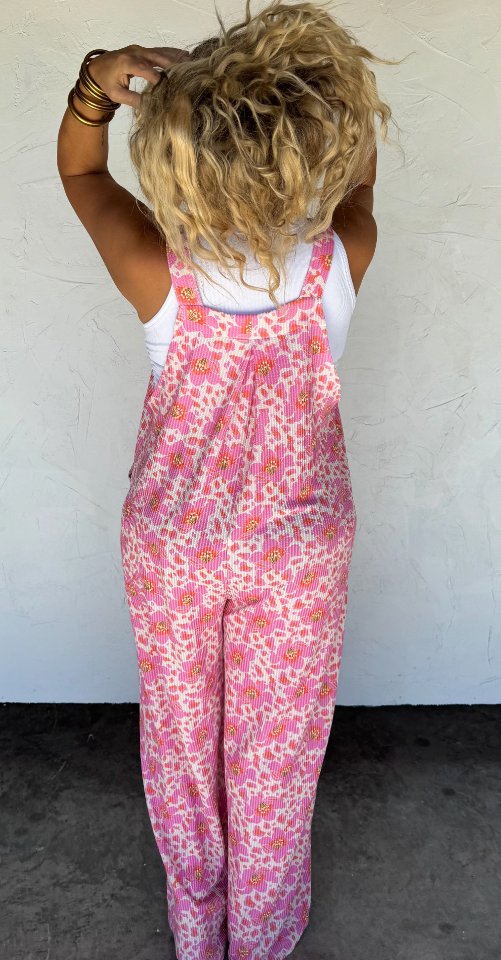 Cassidy Floral BOHO Overalls