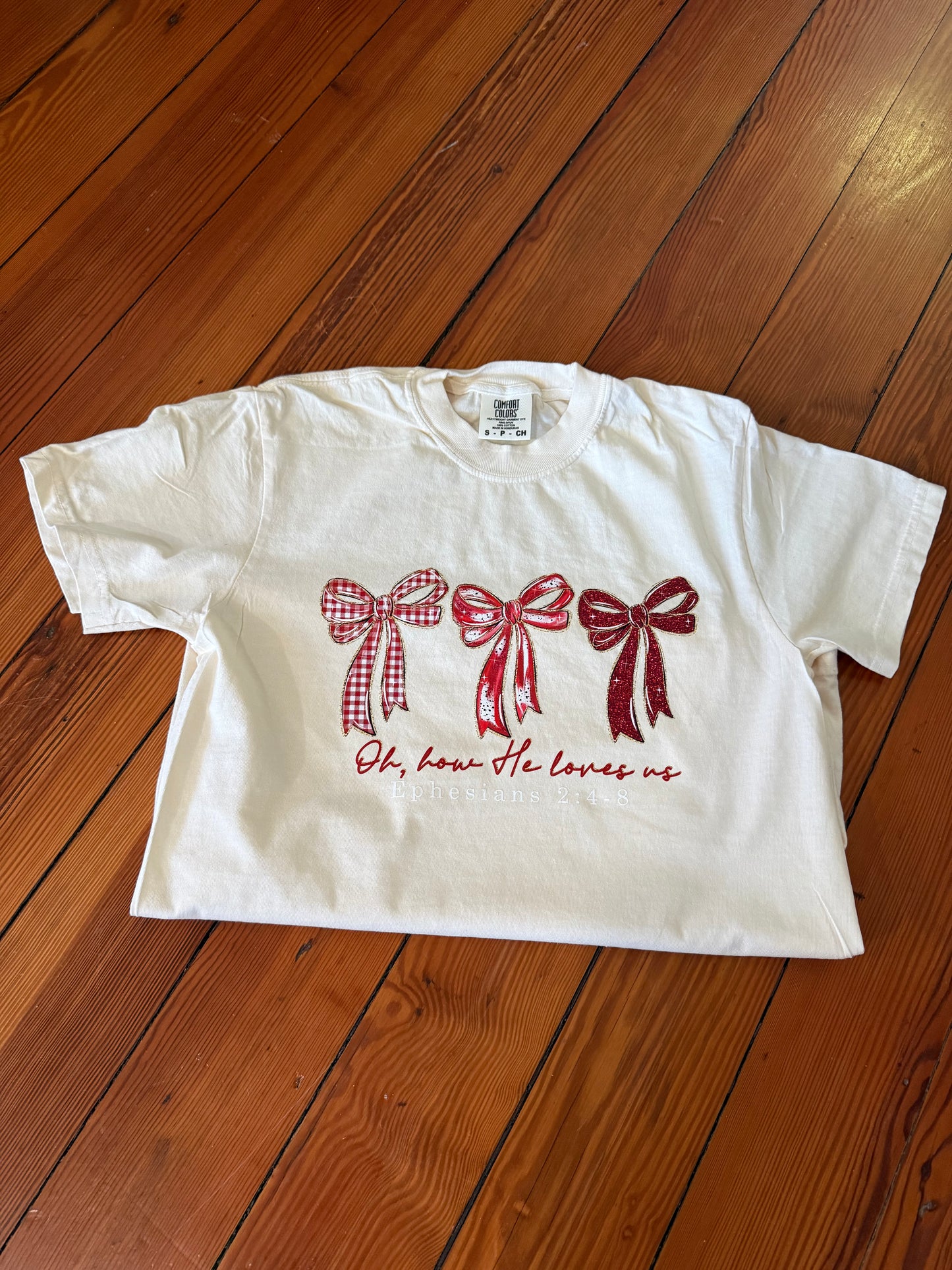 Oh How He Loves Us Comfort Color T Shirt