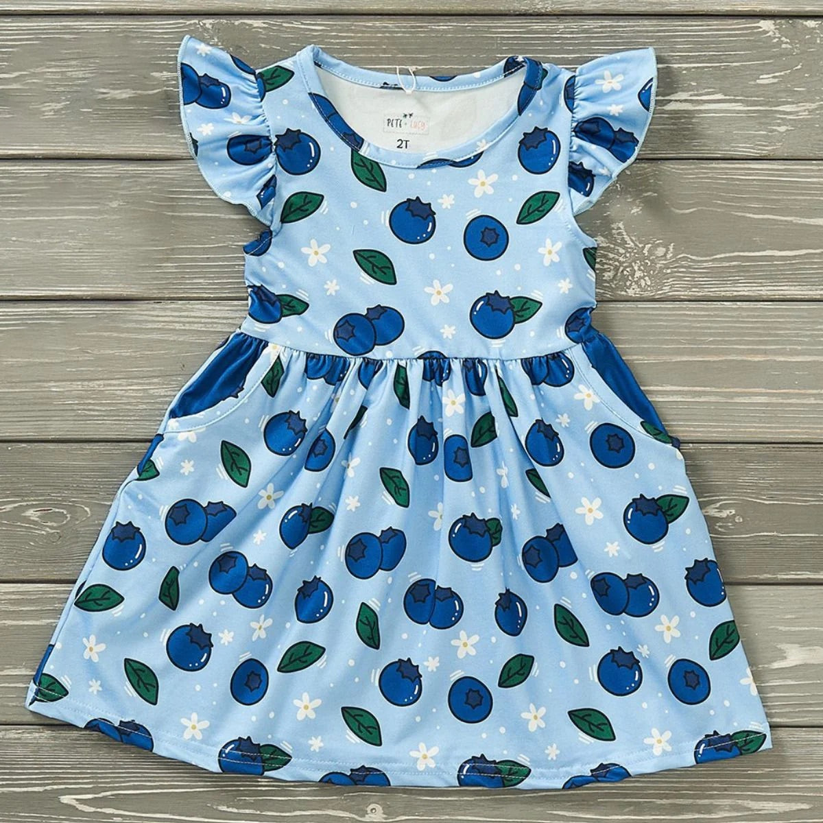 Blueberry Bushel Dress Pete + Lucy