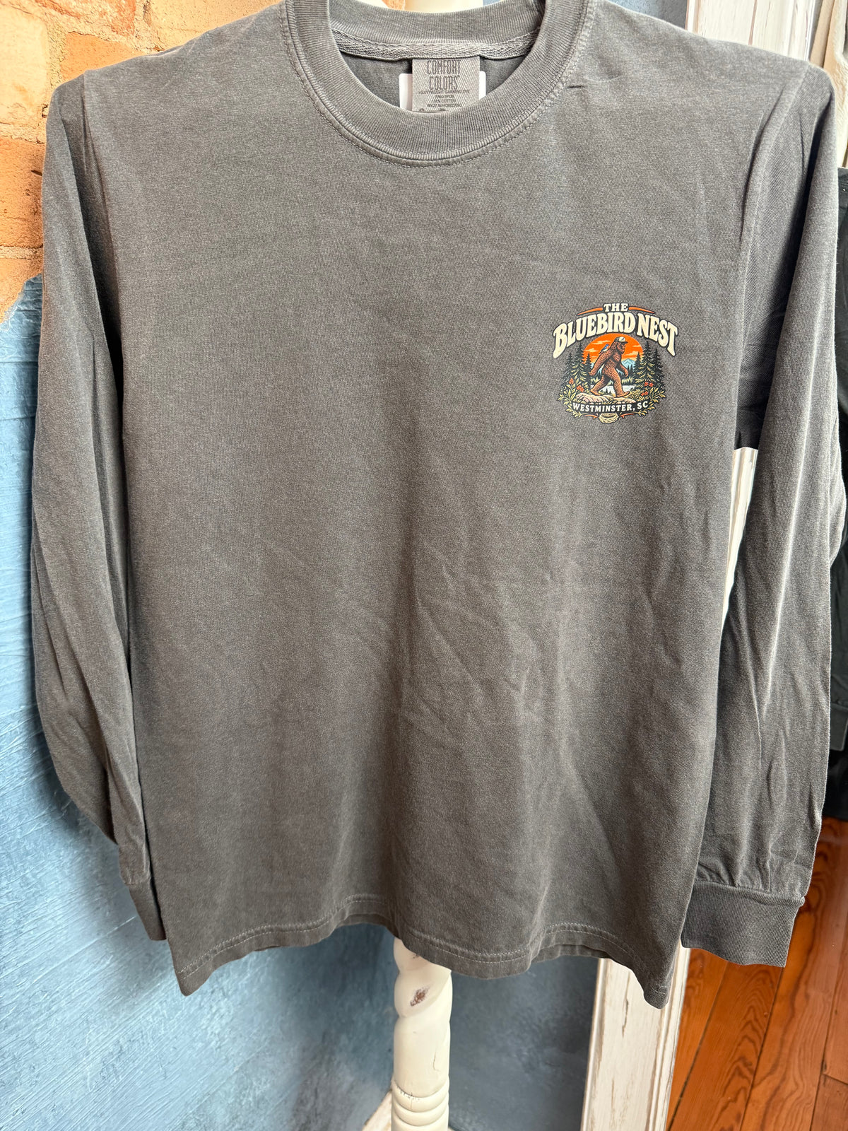 Bigfoot Comfort Colors Long Sleeve T Shirt