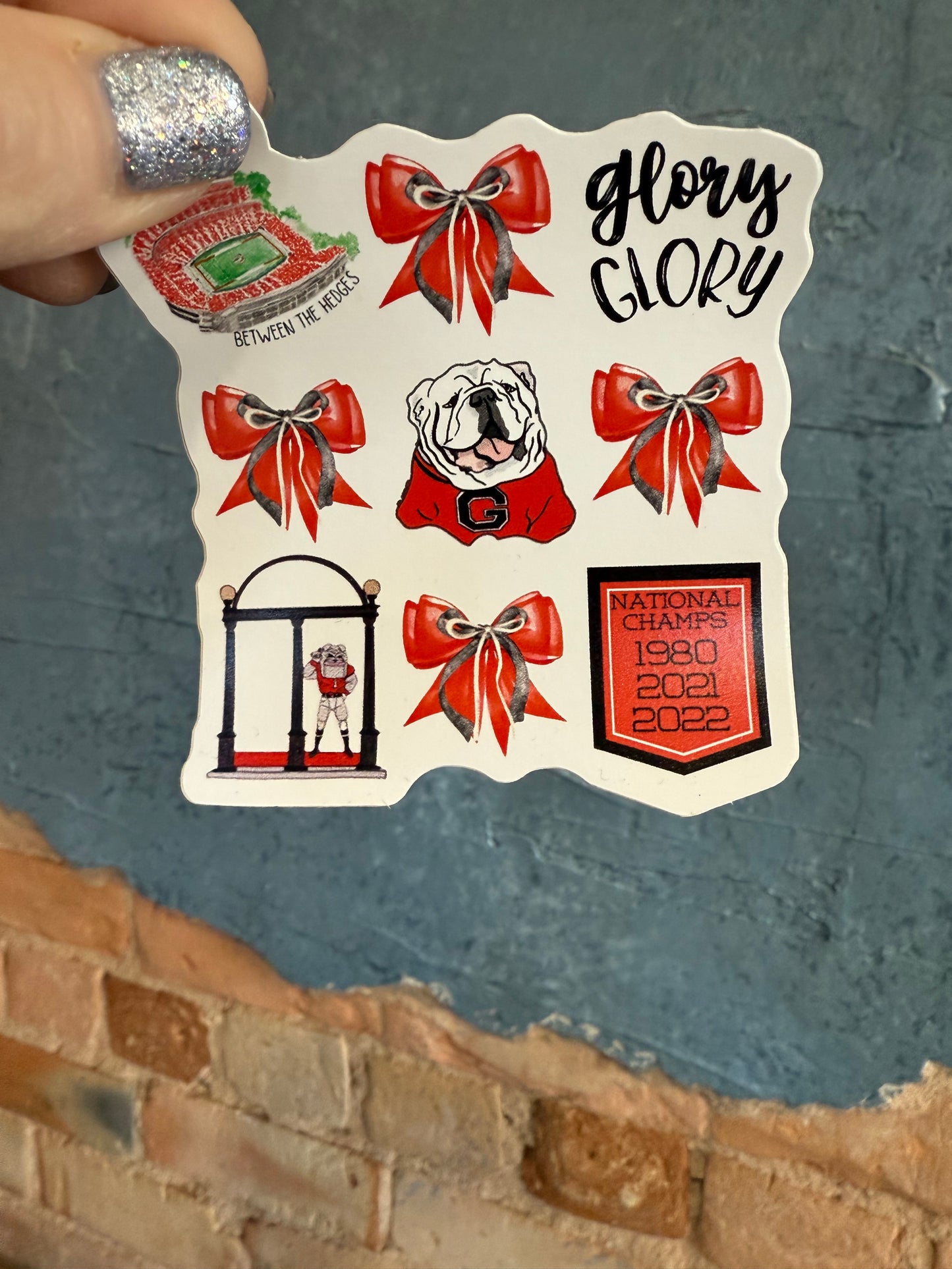 Georgia Bulldog Sticker