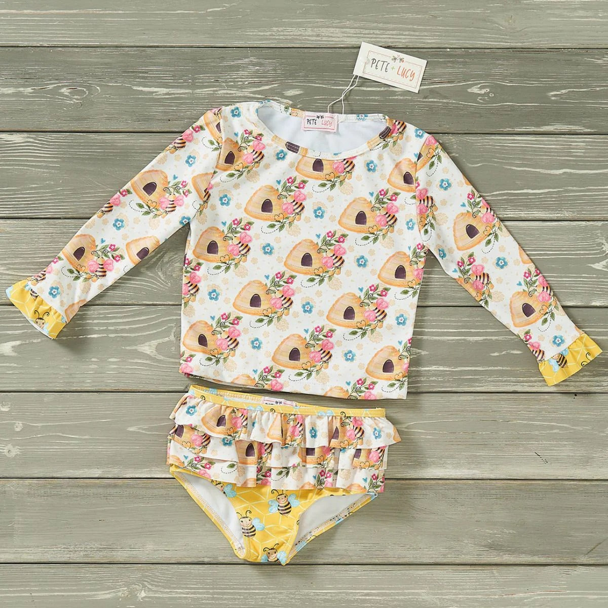 Sweet As Honey Swim 2 Piece Pete + Lucy
