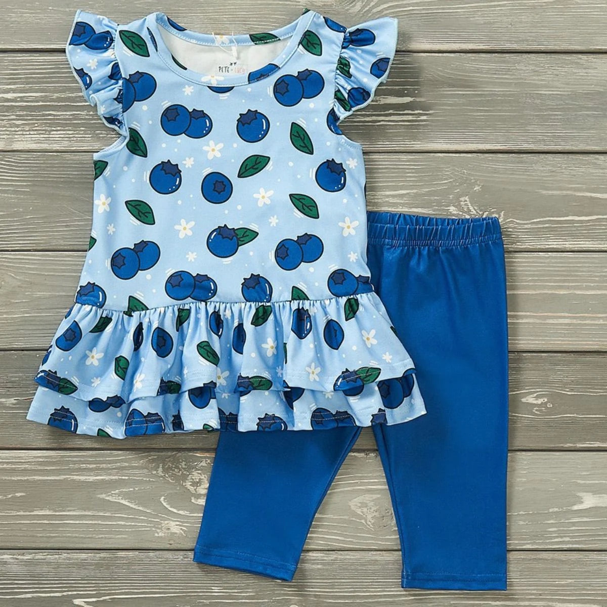 Blueberry Bushel 2 Piece Pete + Lucy