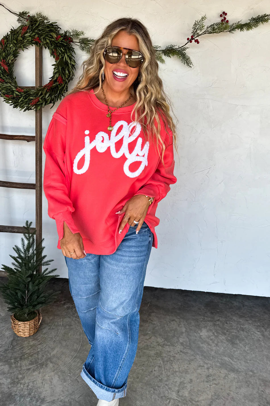 PREORDER- JOY & JOLLY CLASSIC CREW PULLOVERS