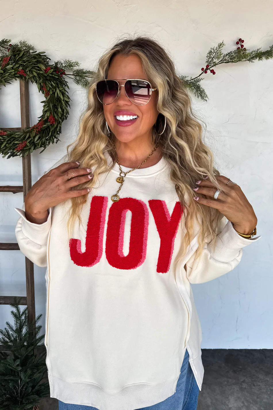PREORDER- JOY & JOLLY CLASSIC CREW PULLOVERS