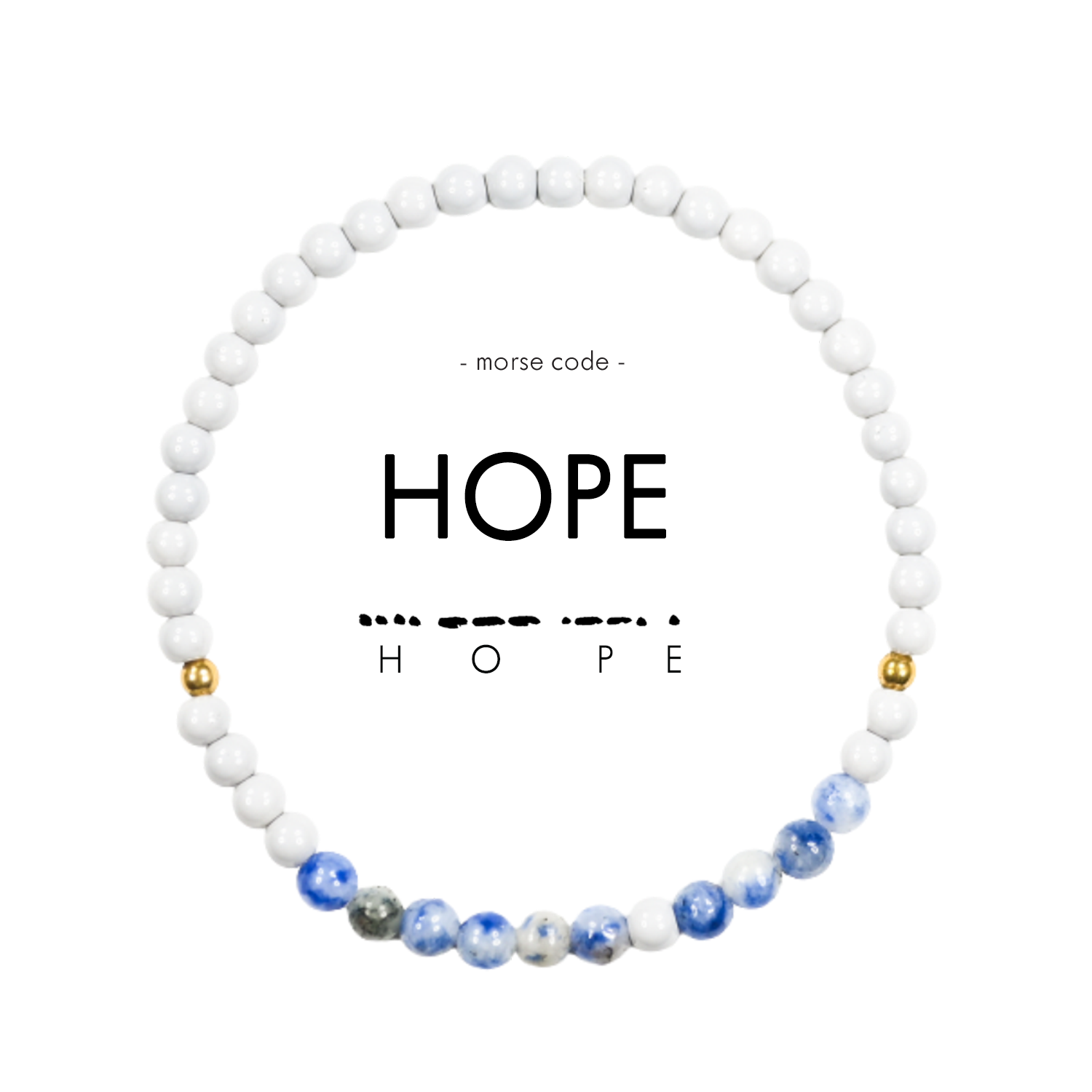 Hope Beaded Bracelet