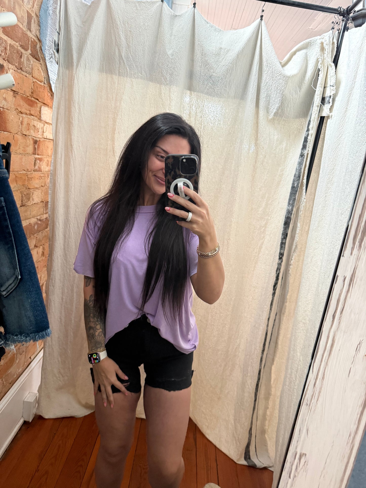 Meadow Mood Ribbed Top
