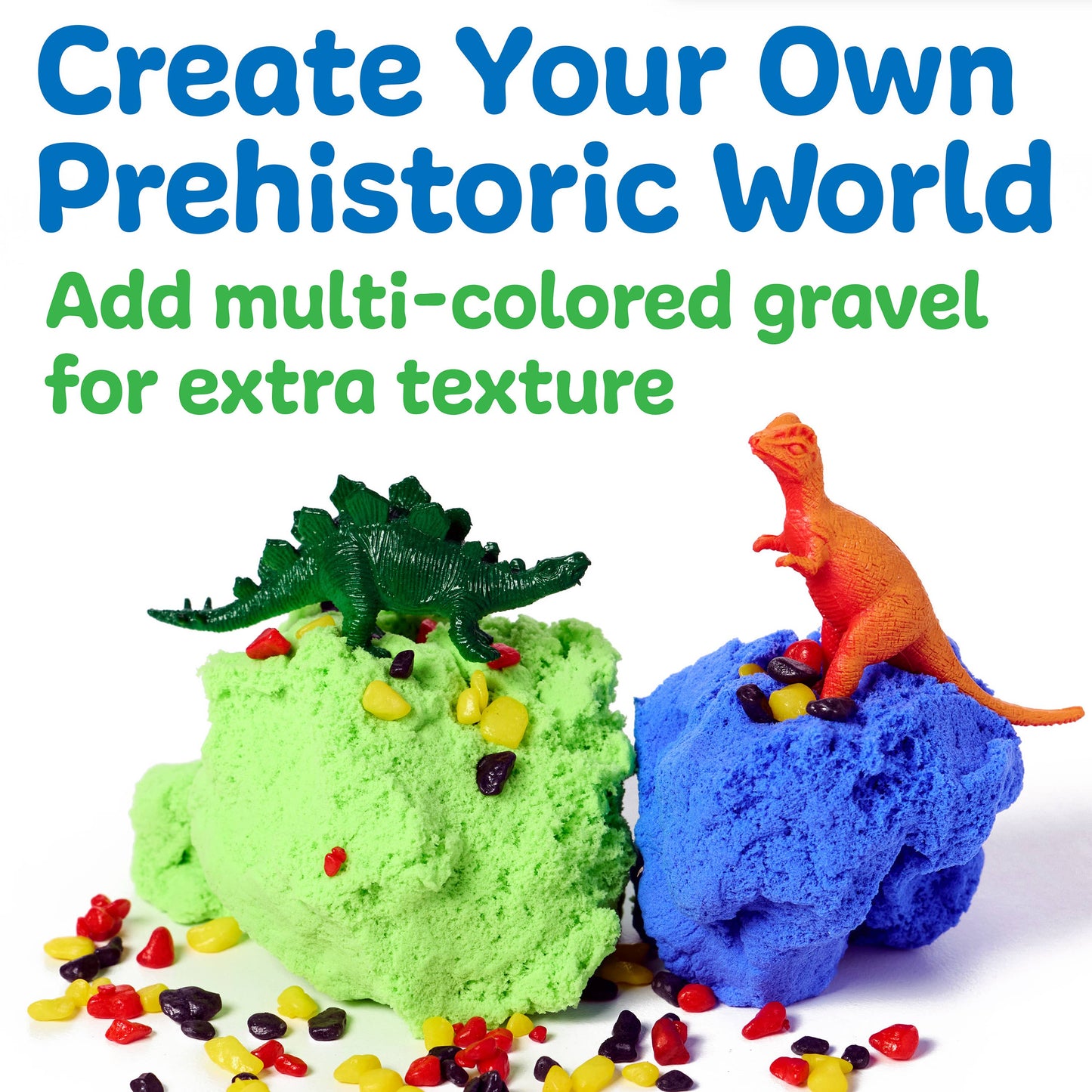 Sensory Mini Play Kit Jar with Cloud Clay: Dinosaur