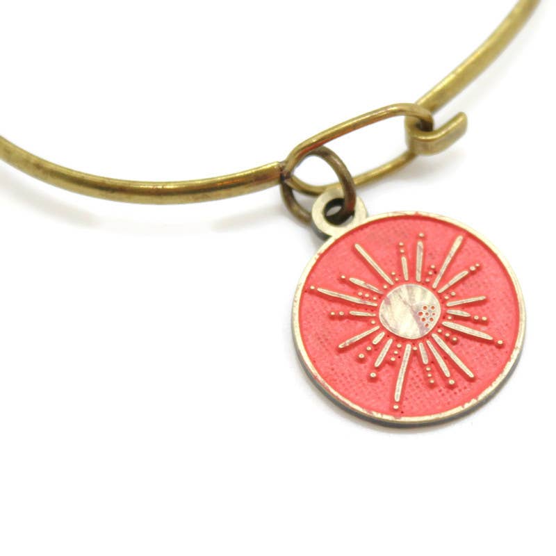 Let Your Soul Shine Token Bracelet, Necklace, or Charm Only: Bracelet / Blush