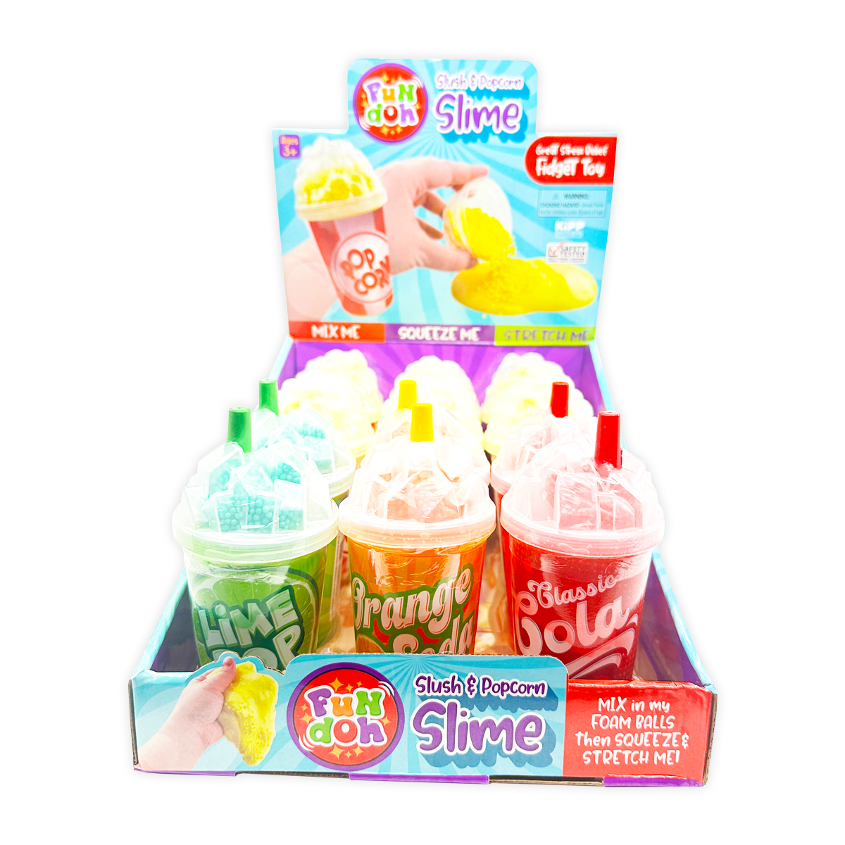 Fun Doh Slush and Popcorn Slime