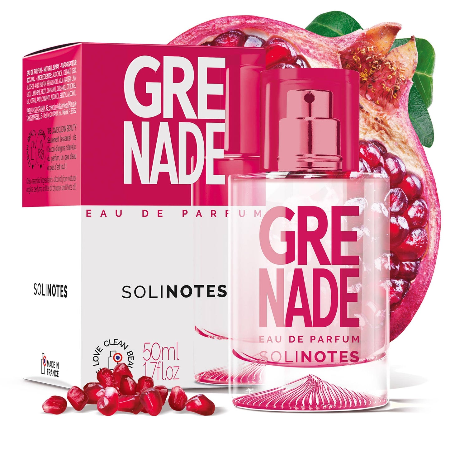 Pomegranate/Grenade Eau de Parfum 1.7 oz - CLEAN BEAUTY