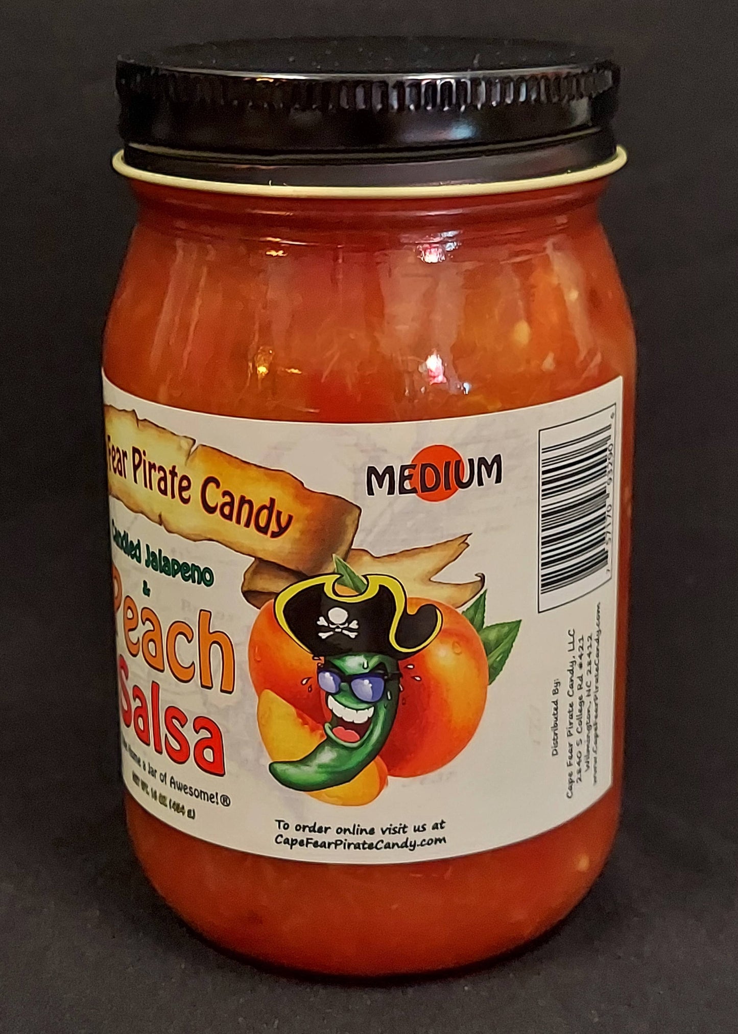 Candied Jalapeno & Peach Salsa