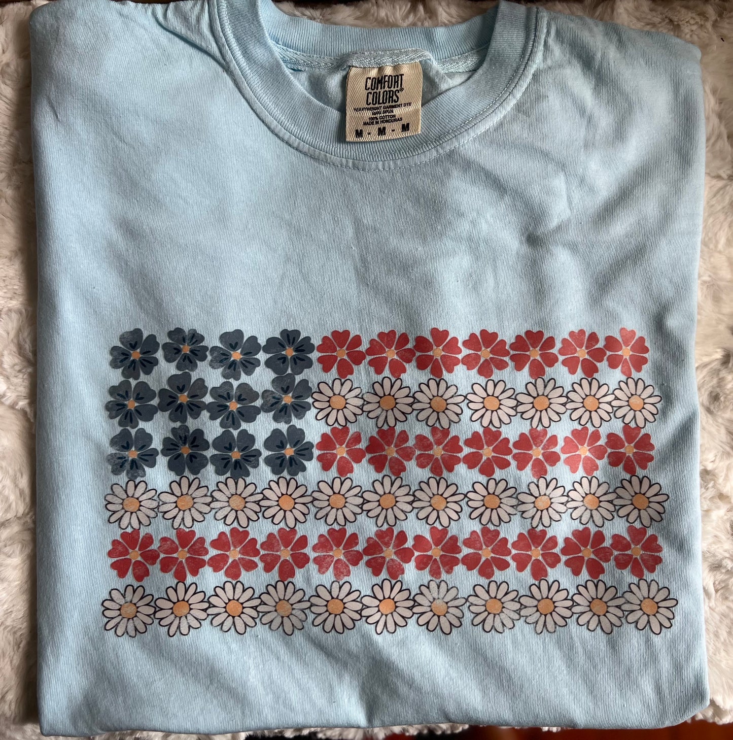 Floral Flag Tee