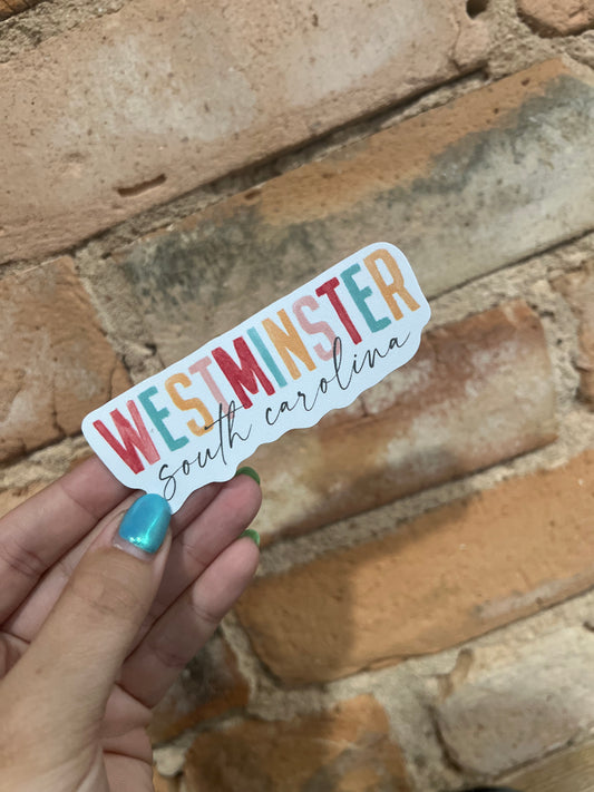 Westminster Sticker