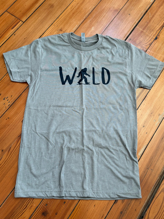 WILD Bigfoot Adult T Shirt