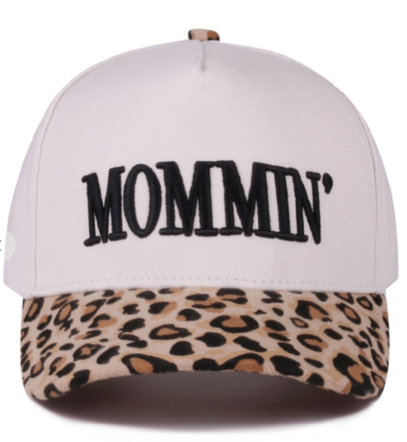 Mommin' Two Tone Canvas Cotton Cap