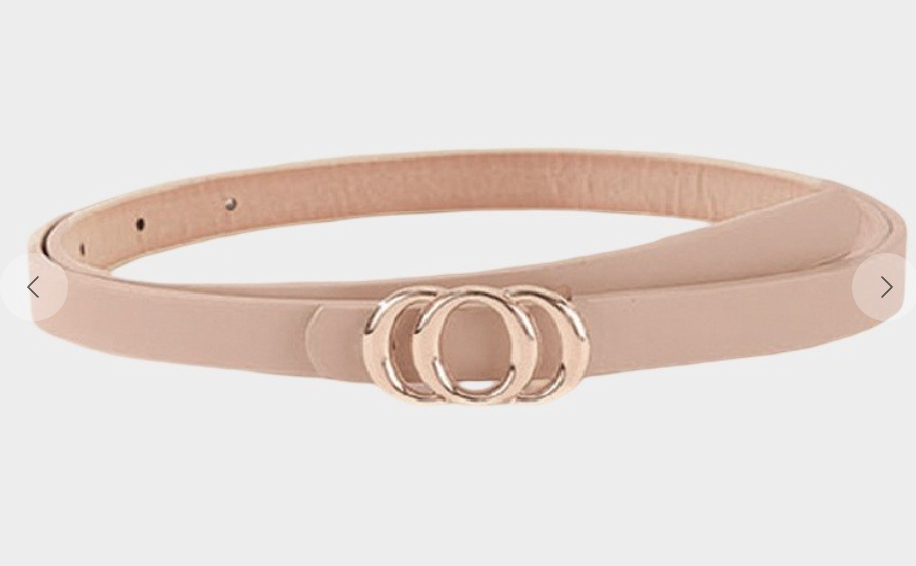 Triple Ring Fashion Belt