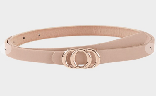 Triple Ring Fashion Belt