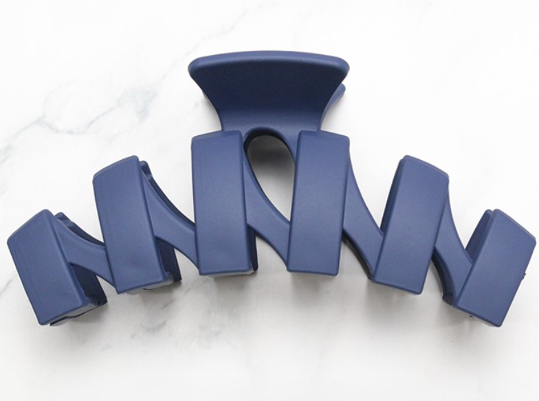 Zig Zag Hair Claw Clips 4.5 inch