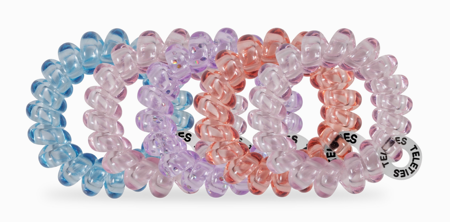 Spiral Hair Coils | Tiny | Sea Glass