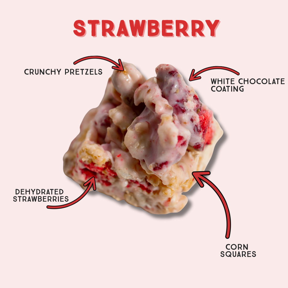 Strawberry Chunk Nibbles 4.25oz Pouch