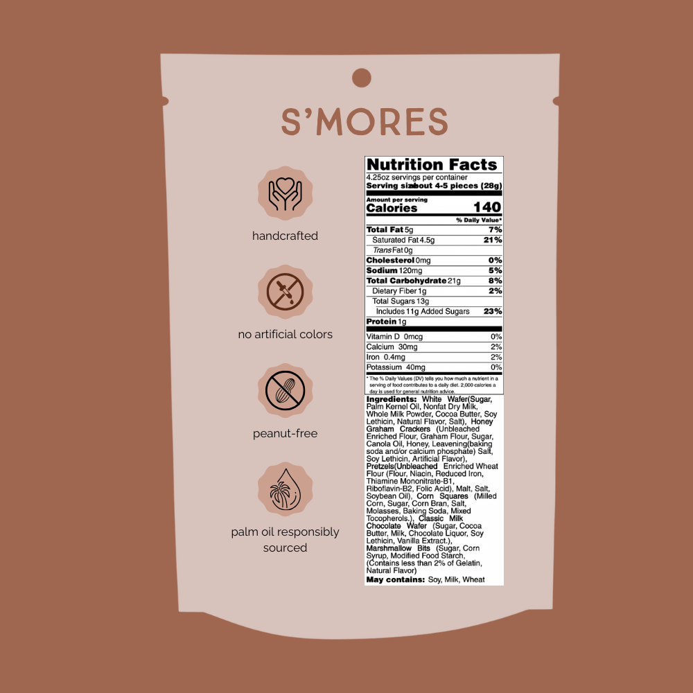 S'mores Chunk Nibbles 4.25oz Pouch