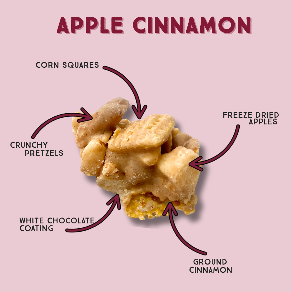 Apple Cinnamon Chunk Nibbles 4.25oz Pouch