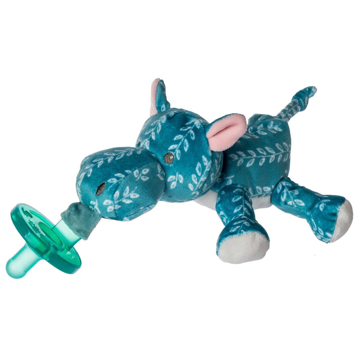 Jewel Hippo WubbaNub Baby Pacifier