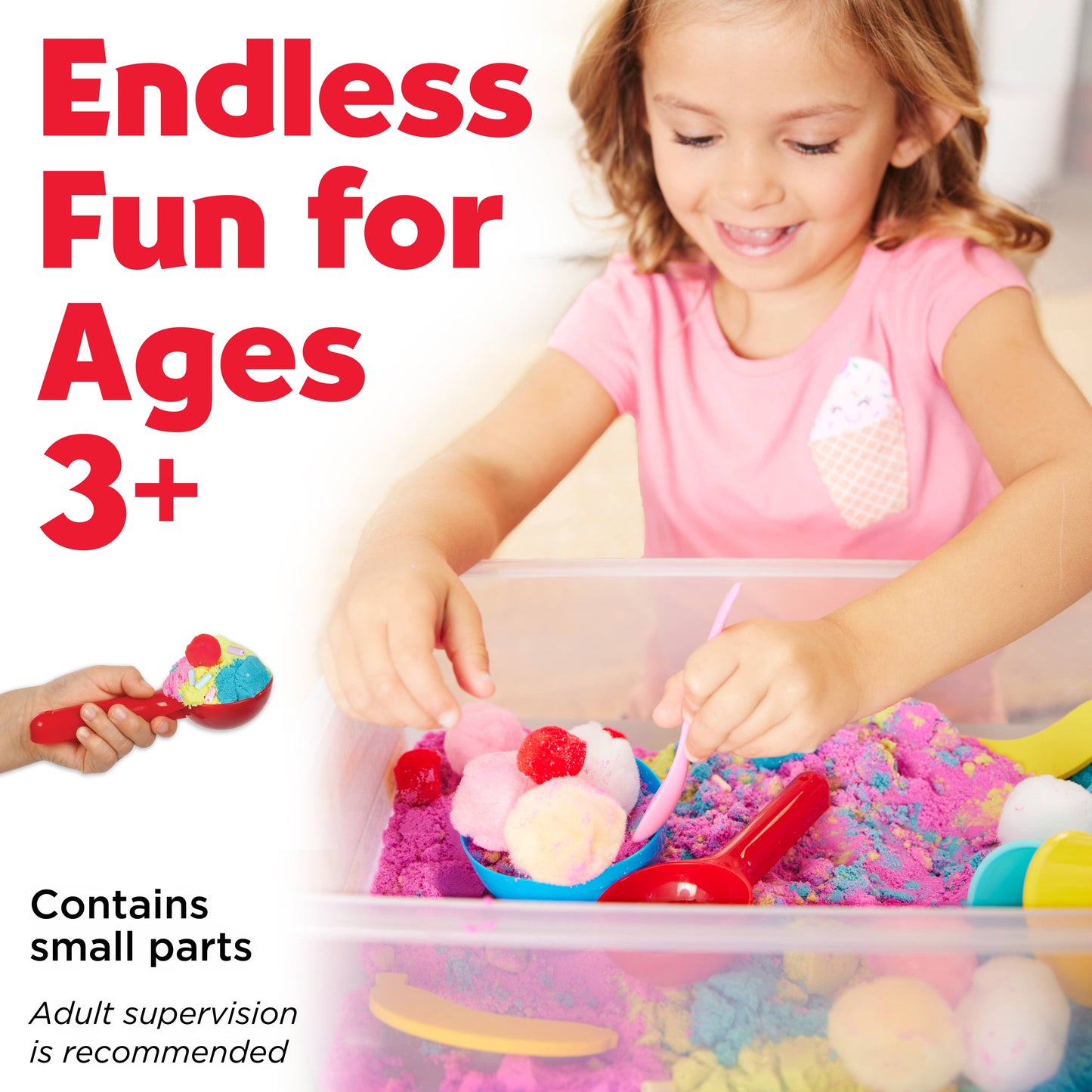 Sensory Bin Ice Cream Shop Activity Bin