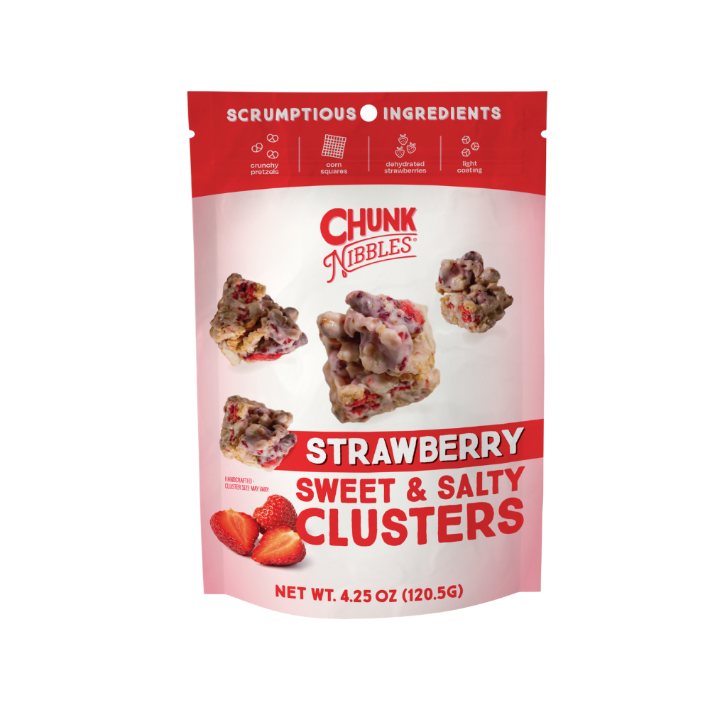 Strawberry Chunk Nibbles 4.25oz Pouch