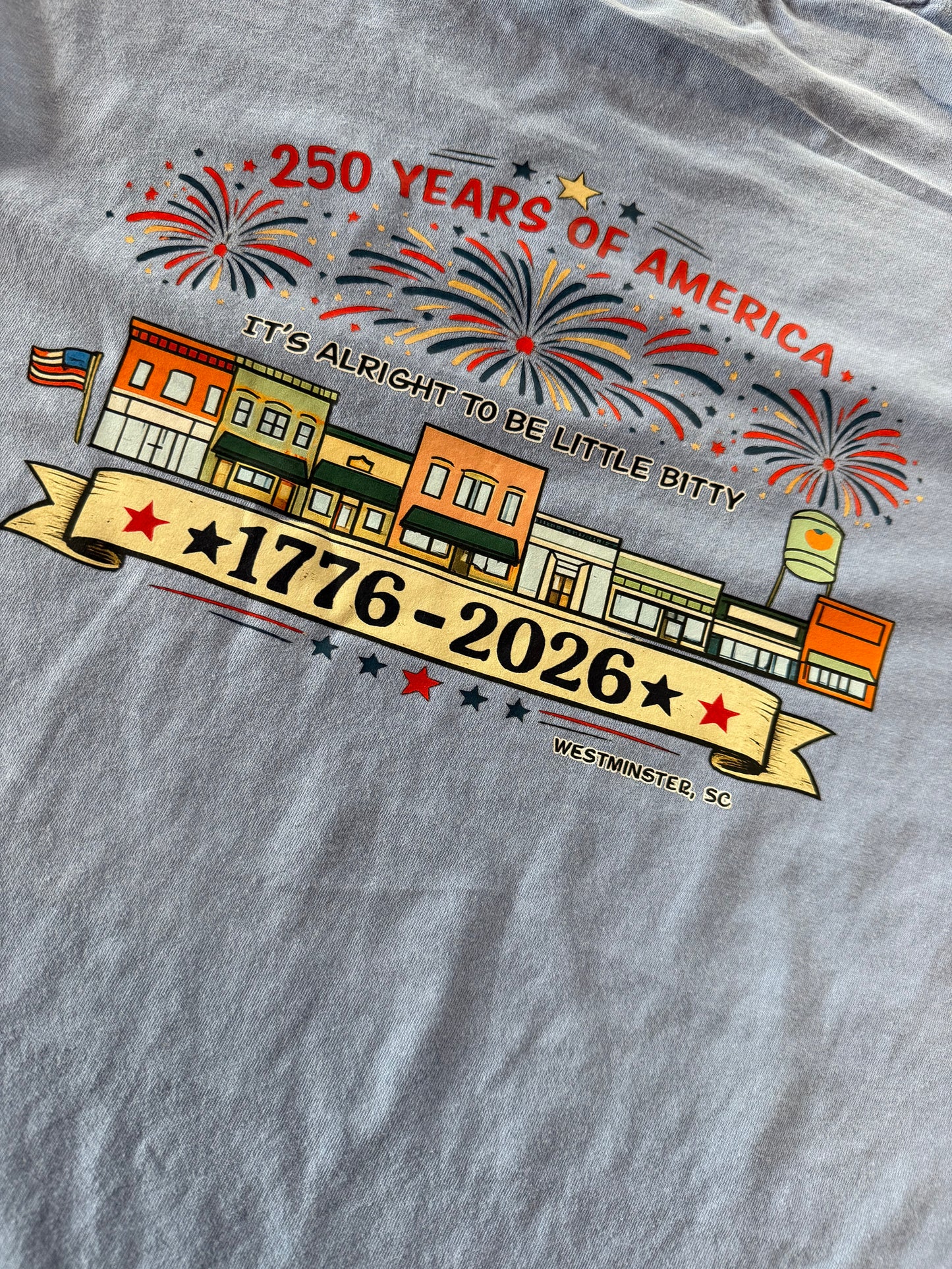250th Birthday America Little Bitty T Shirt