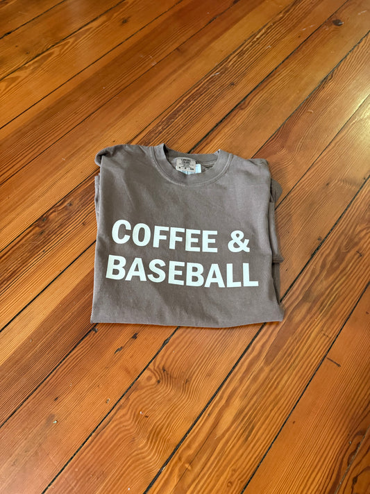 *Preorder Coffee & Baseball T-Shirt