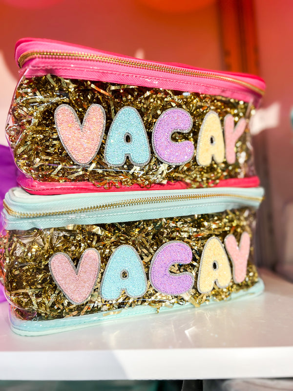 Vacay Clear Cosmetic Case
