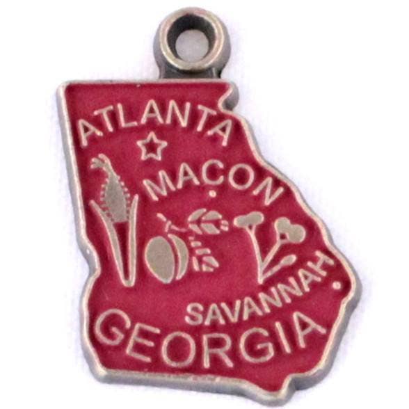 Georgia State Charm Bracelet