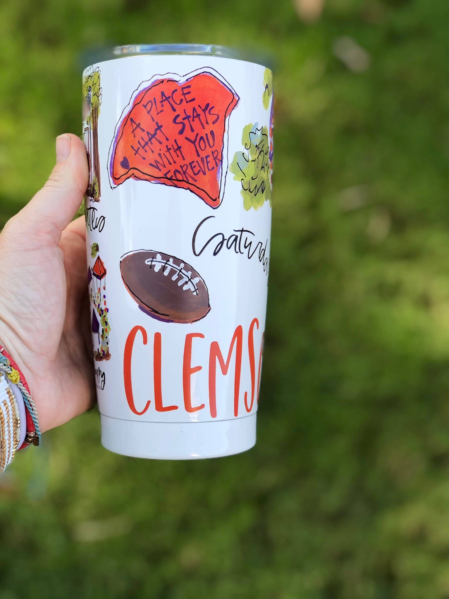 Clemson, SC -20 oz cups