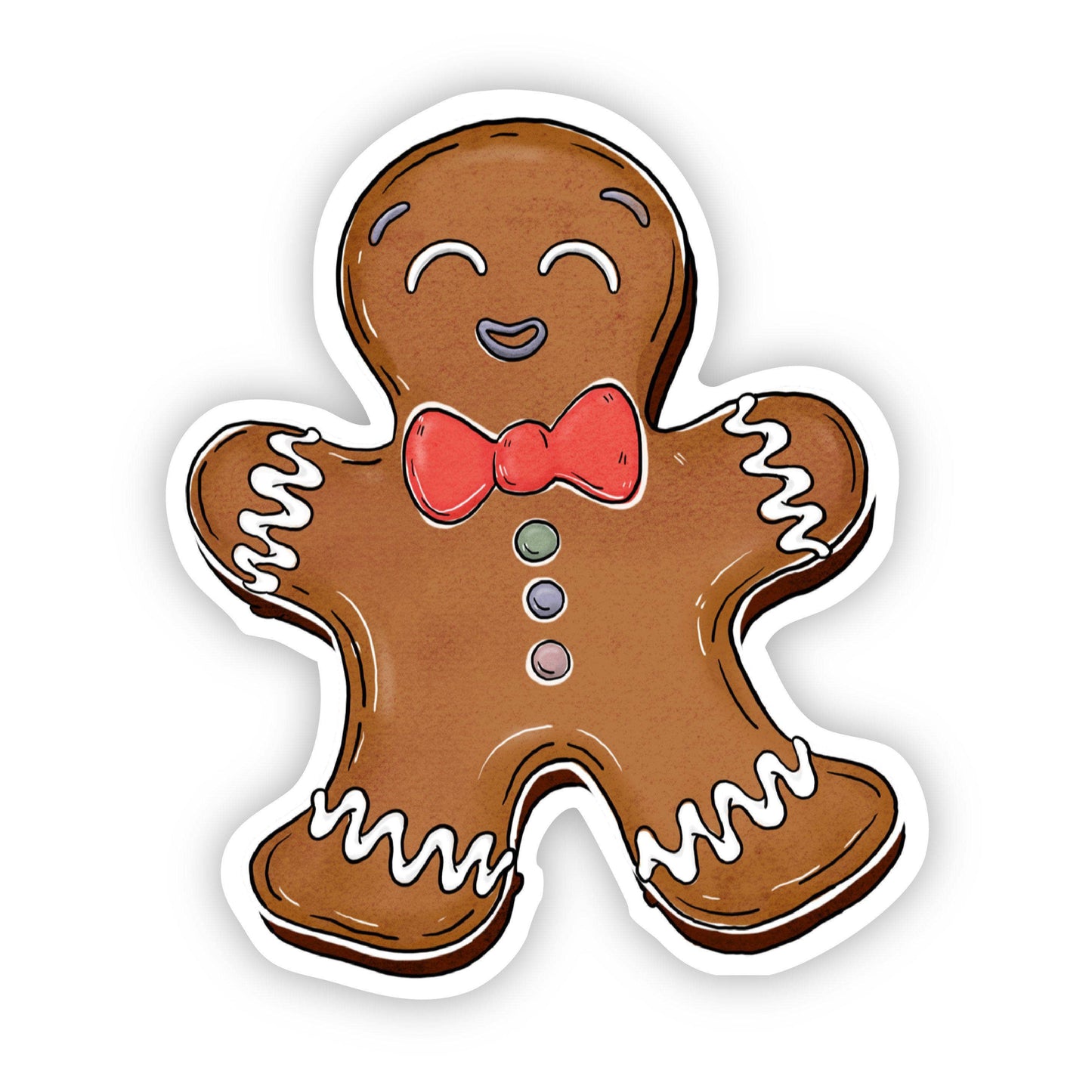 Gingerbread Cookie Sticker