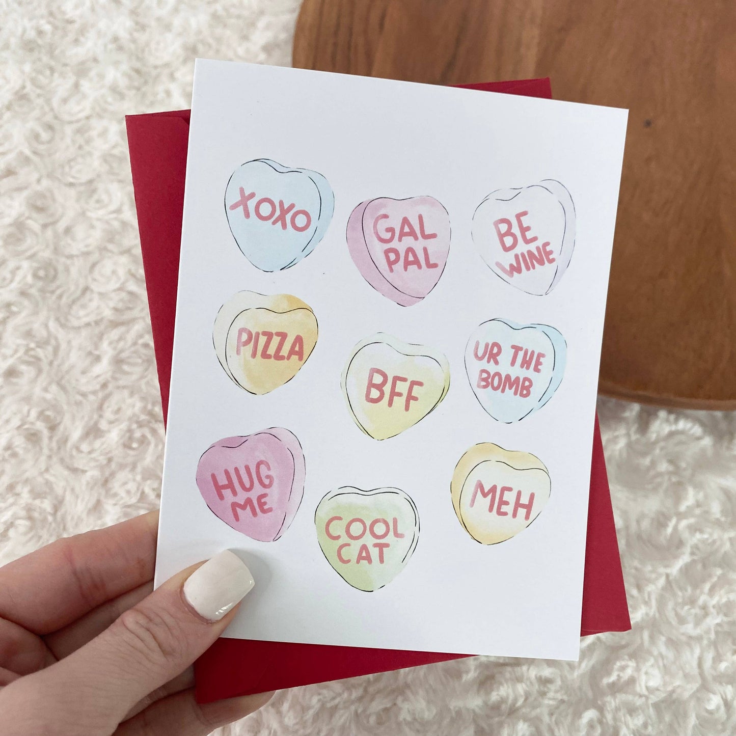 Galentine Card - Candy Hearts