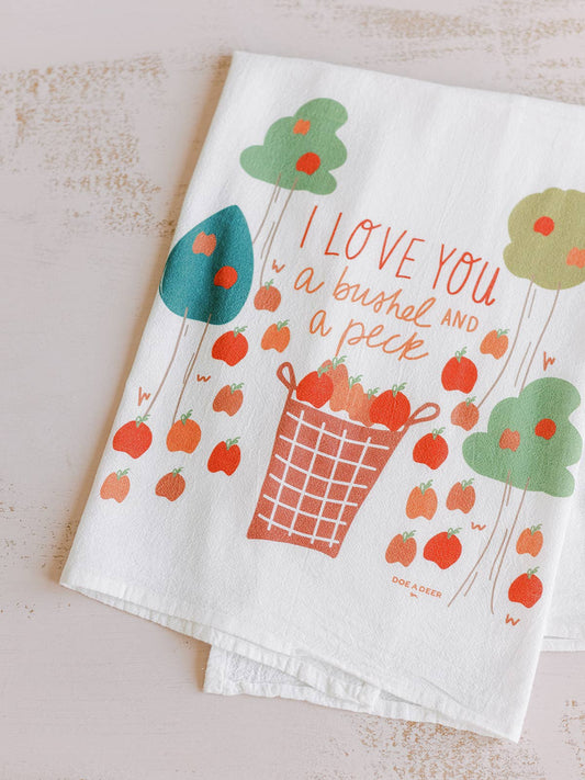 Bushel And A Peck - Flour Sack Towel