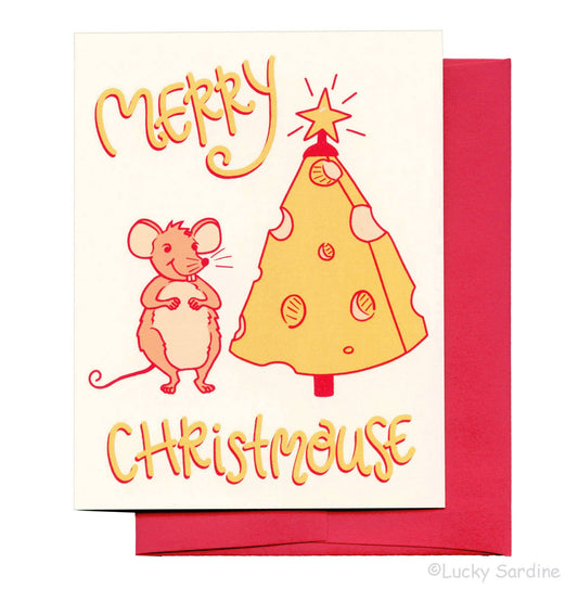 Merry ChristMOUSE, Christmas card!