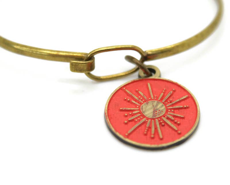 Let Your Soul Shine Token Bracelet, Necklace, or Charm Only: Bracelet / Blush